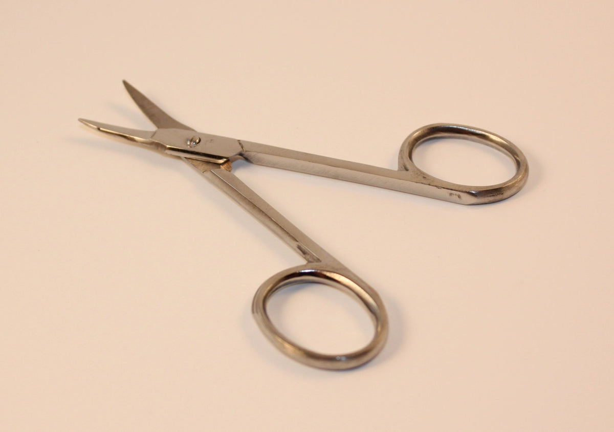 3-1/2" SS Scissors with curved tip