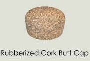 Fuji RBC Rubberized Cork Butt Cap