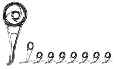 American Tackle Chrome Frame Microwave Guide Set - Spinning