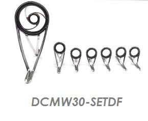 American Tackle Microwave 30 Guide Set W/DF Runners - Chrome Frame