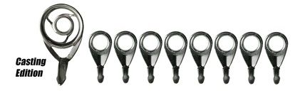 American Tackle Chrome Frame Airwave Guide Set - Casting