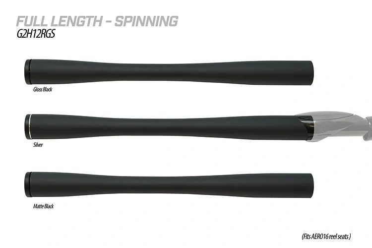 G2 Carbon 12" Full Length Handle Grip Kit for AERO-16 Seat