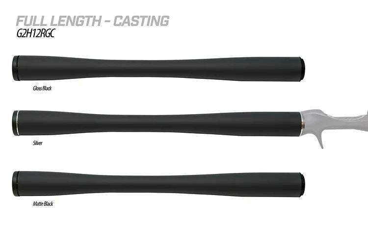 G2 Carbon 12" Full Length Handle Grip Kit for Casting Seat