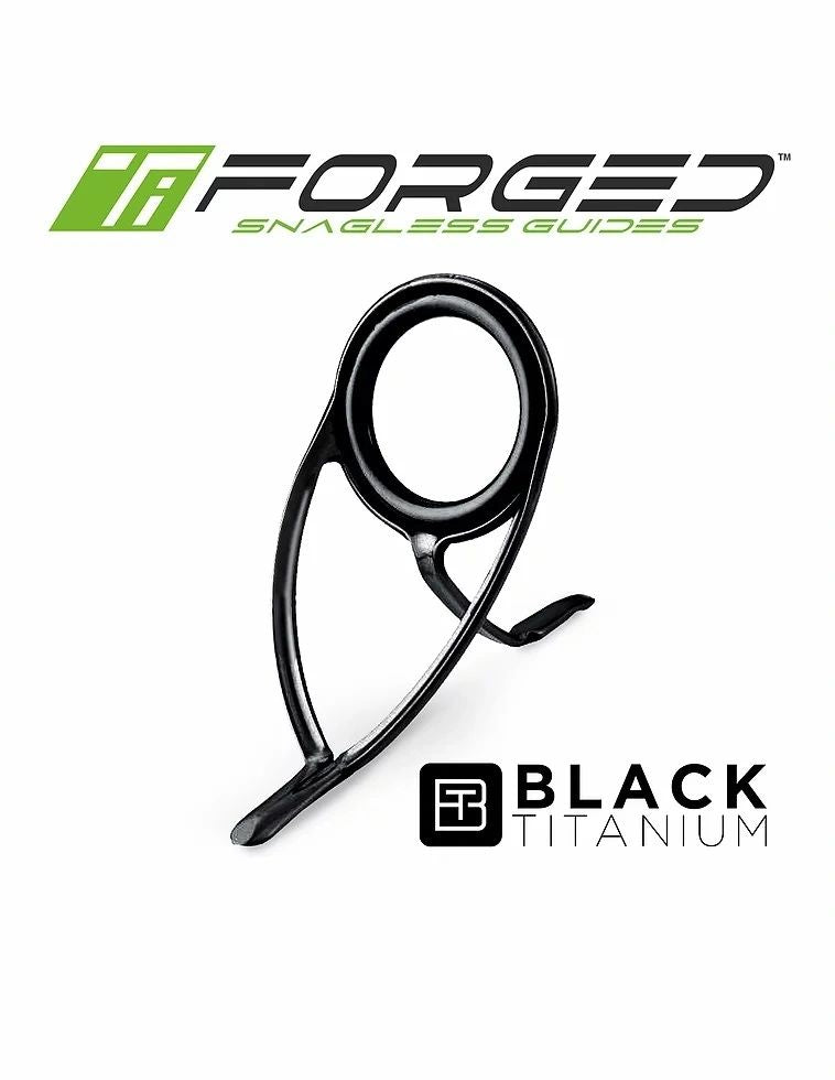 American Tackle TiForged Black Titanium/Nanolite Double Foot Guide