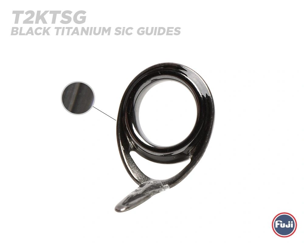 Fuji T2-KTSG Black Titanium/SiC Running Guide (T2)