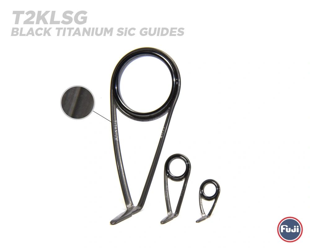 Fuji T2-KLSG-H High Frame Black Titanium/SiC Spinning Guide