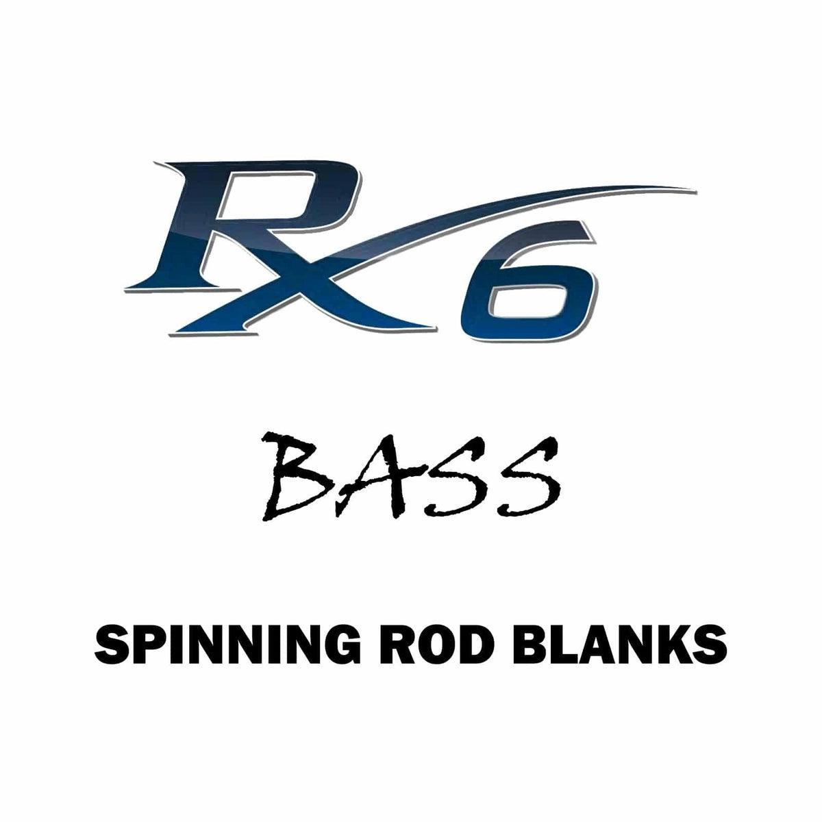 Rainshadow RX6 Spinning Rod Blanks (SB)