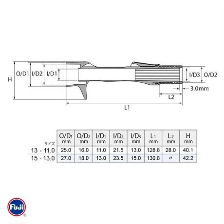 Fuji TCH (Titanium Carbon Hybrid) Casting Reel Seat - FBCS