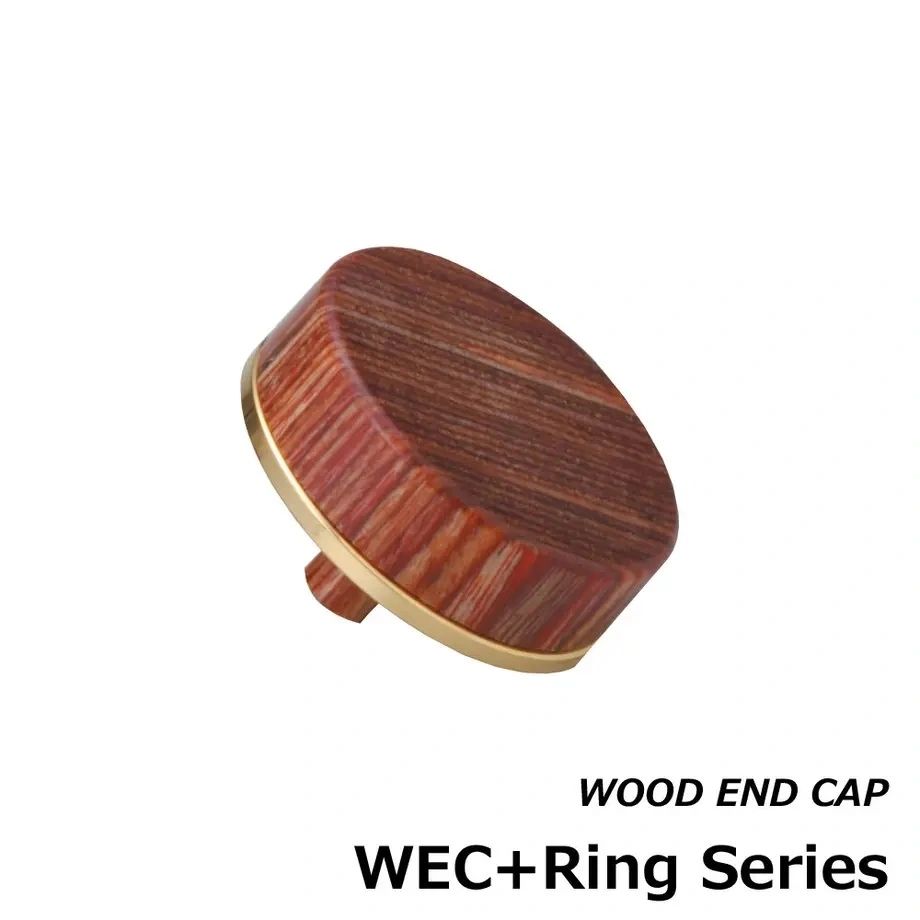 Justace WEC-30 Wood Butt Cap w/ Decorative Ring