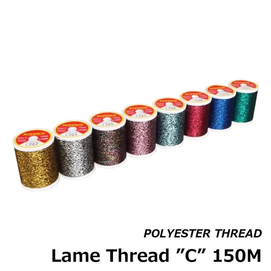 Justace "Lame" Metallic Thread - Size C