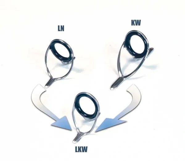 Fuji TLKWSG Double Foot Titanium/SiC Mid Weight Casting Guide