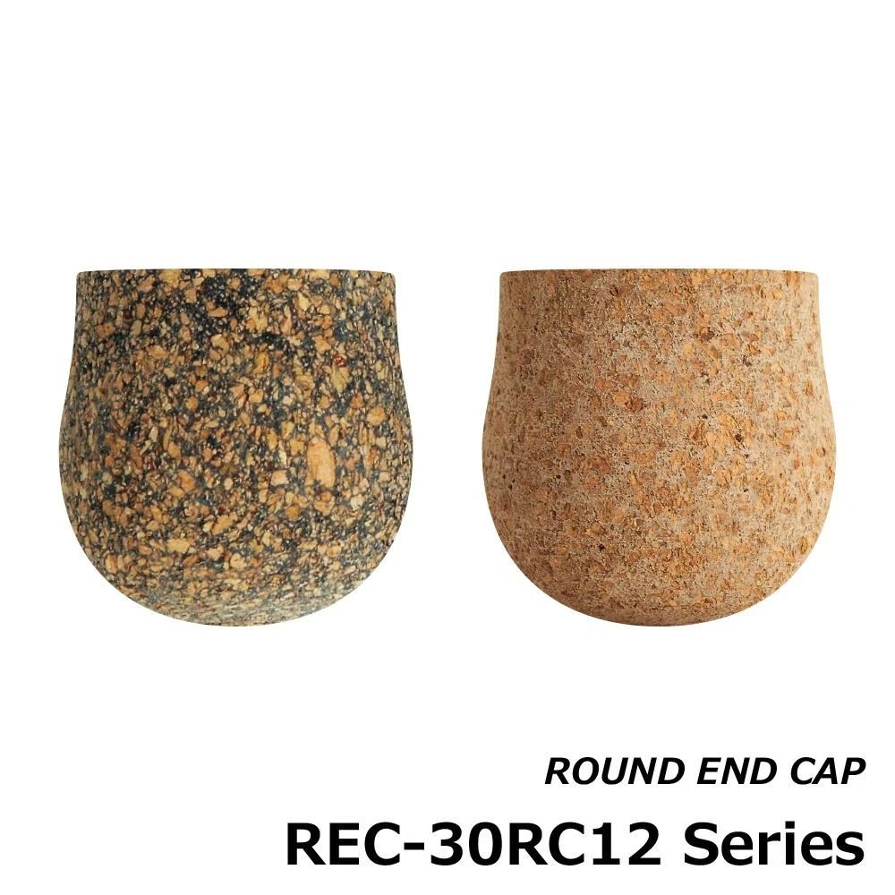 Justace Round End Cap - Cork