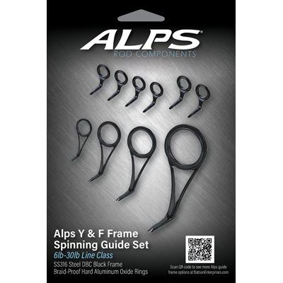 Alps Spinning Guide Set - Black