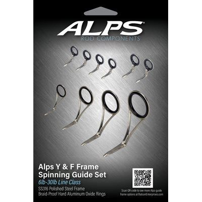 Alps Spinning Guide Set - Chrome