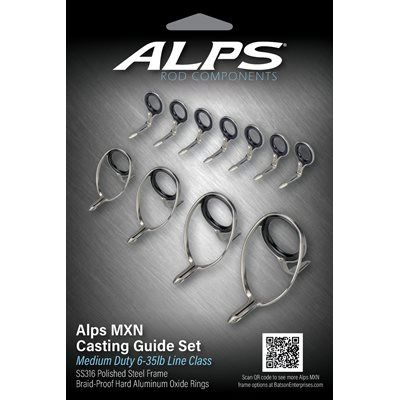 Alps Casting Guide Set - Chrome