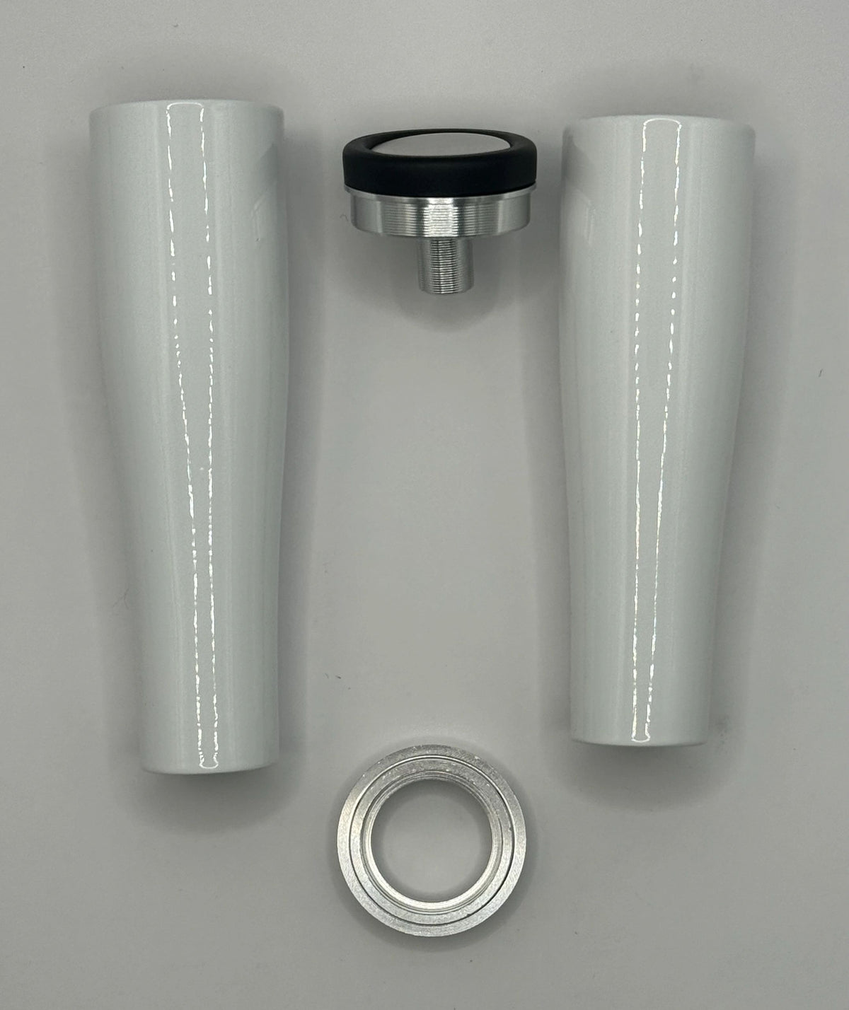 G2 Shiroi Carbon Handle Split Grip Kits - White Finish