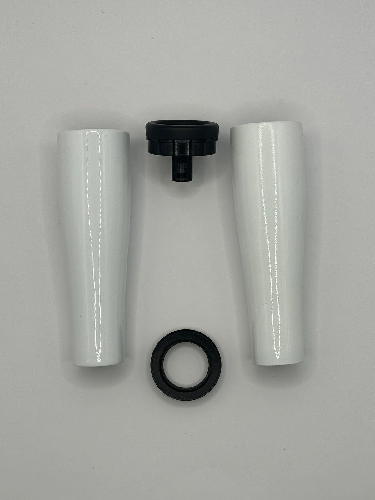 G2 Shiroi Carbon Handle Split Grip Kits - White Finish