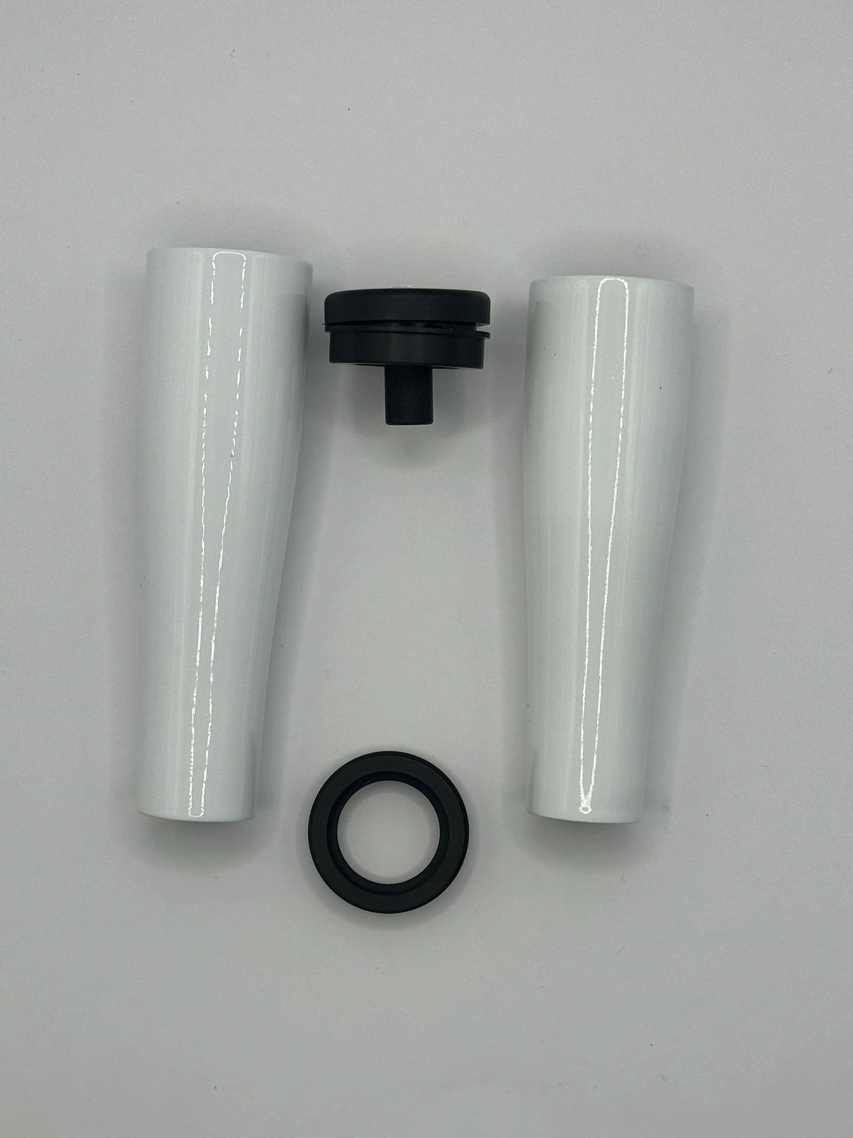 G2 Shiroi Carbon Handle Split Grip Kits - White Finish