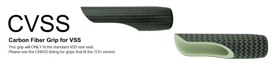 Fuji CVSS Carbon Rear Grip for VSS Reel Seats