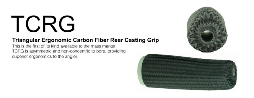 Fuji TCRG Carbon Triangle Ergo Grip for TCH Casting Seats