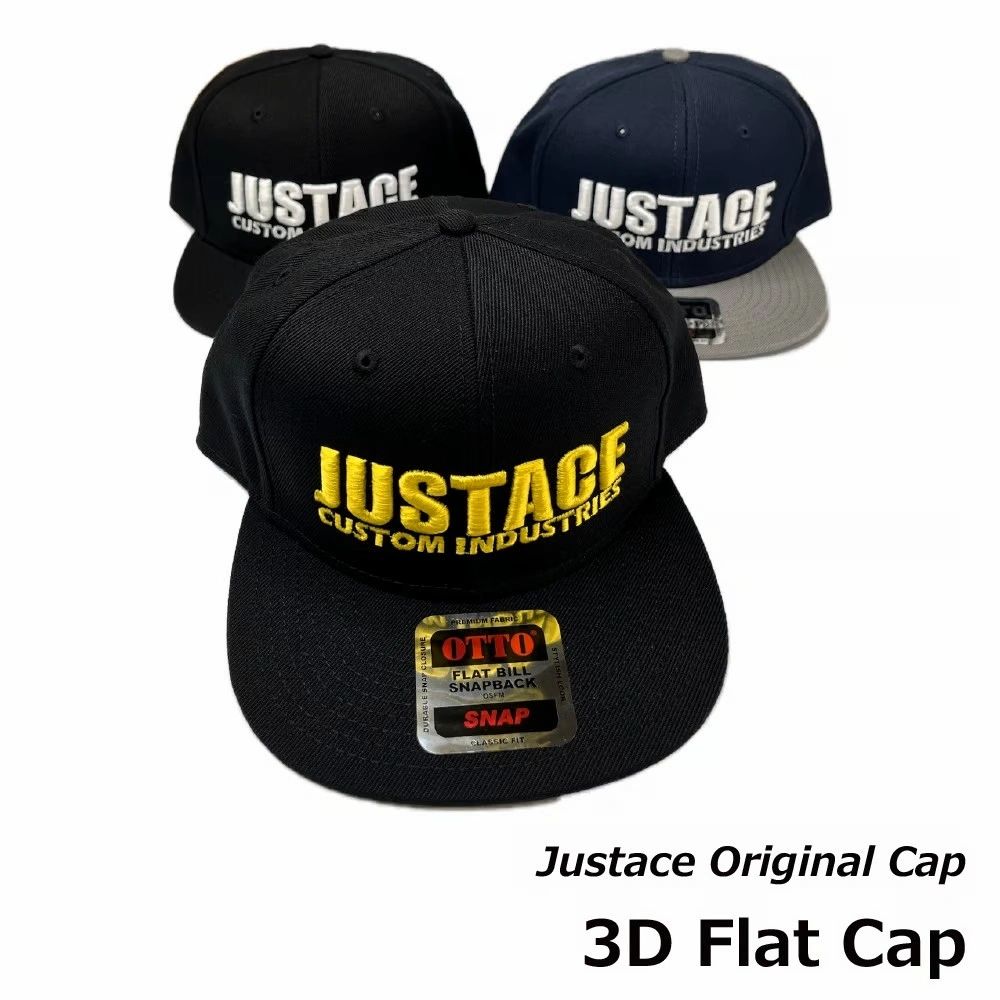 Justace 3D Flat Cap