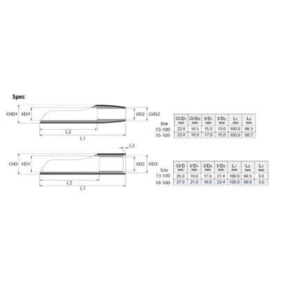 Fuji CB-NVGP Carbon Rear Grip for NVSS TCH seats