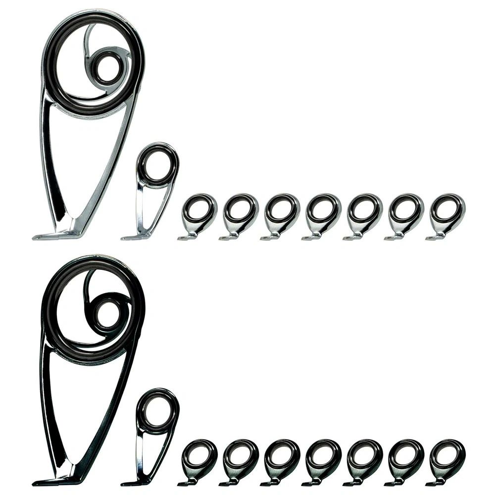 American Tackle Chrome Frame Microwave 25 Guide Set - Spinning