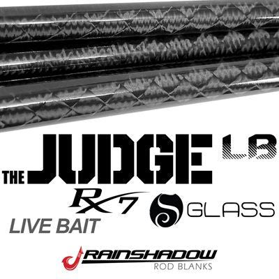 Rainshadow Judge LB (Live Bait) S-Glass/RX7 Blank