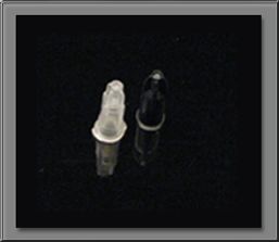 Syringe Tip Caps - (1) Pair