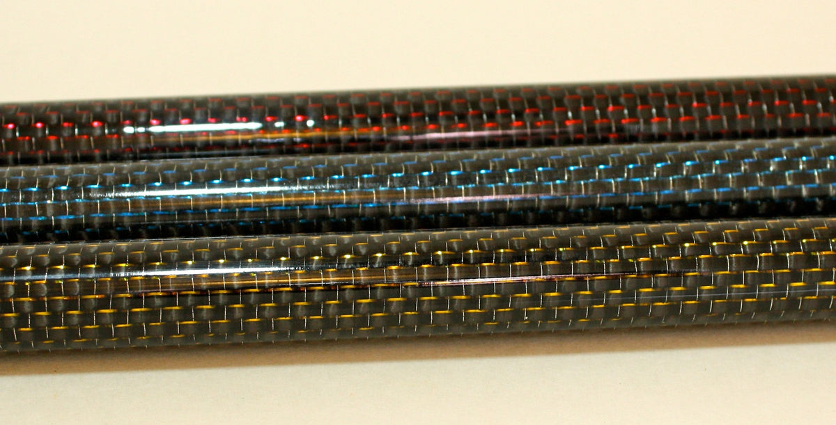 Matagi Colored Woven Carbon Tube