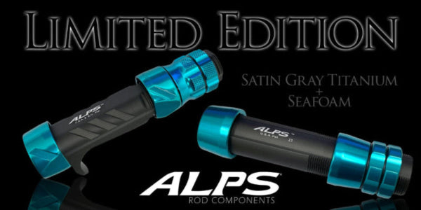 Alps "Limited Edition" SGT/Seafoam Aluminum Reel Seats
