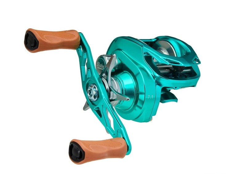 Bates SALTY HUNDO Fishing Reel - Limited "Glades Green" Edition