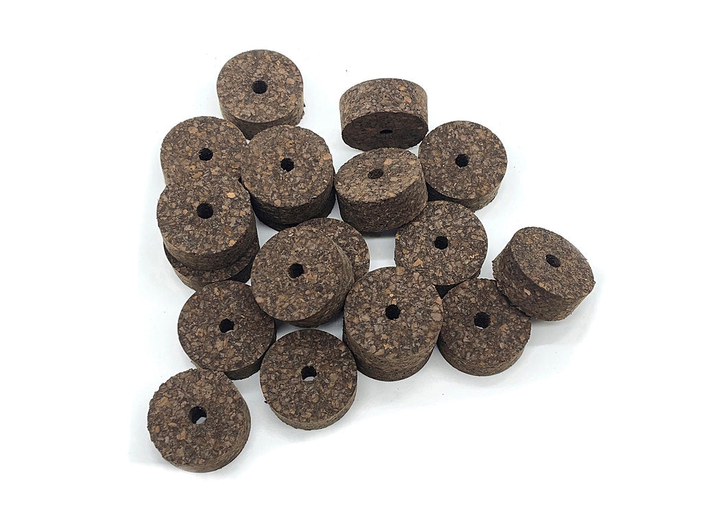 Premium Burl Cork Rings -  Burnt (10 piece pack)