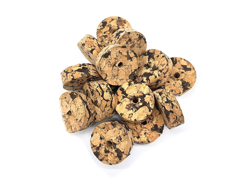 Premium Burl Cork Rings -  W&B (10 piece pack)
